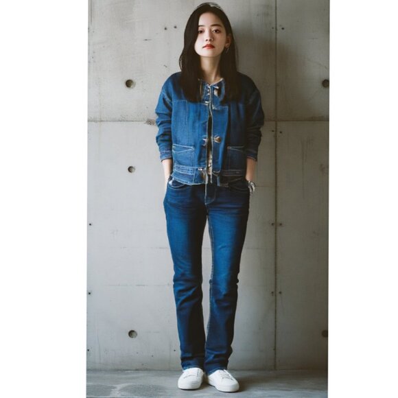 True Religion Denim - True Religion World Tour Joey Super T Memphis Blue Wash Denim Jeans, Siz…